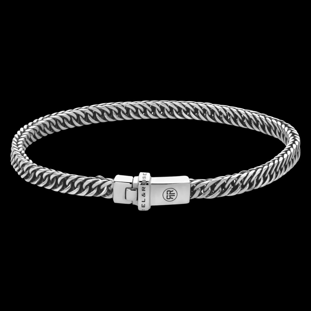 Small Link Four 925 zilver maat L - Afbeelding 2